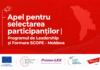 Apel pentru selectarea participanților | Programul de Leadership și Formare SCOPE – Moldova